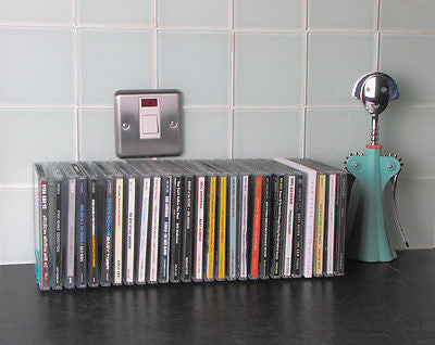 Kitchen CD storage rack, invisible in use.